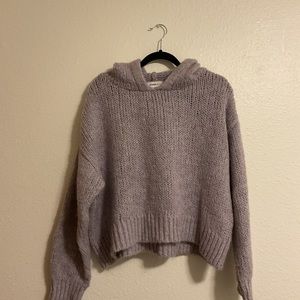 Zara knit hoodie